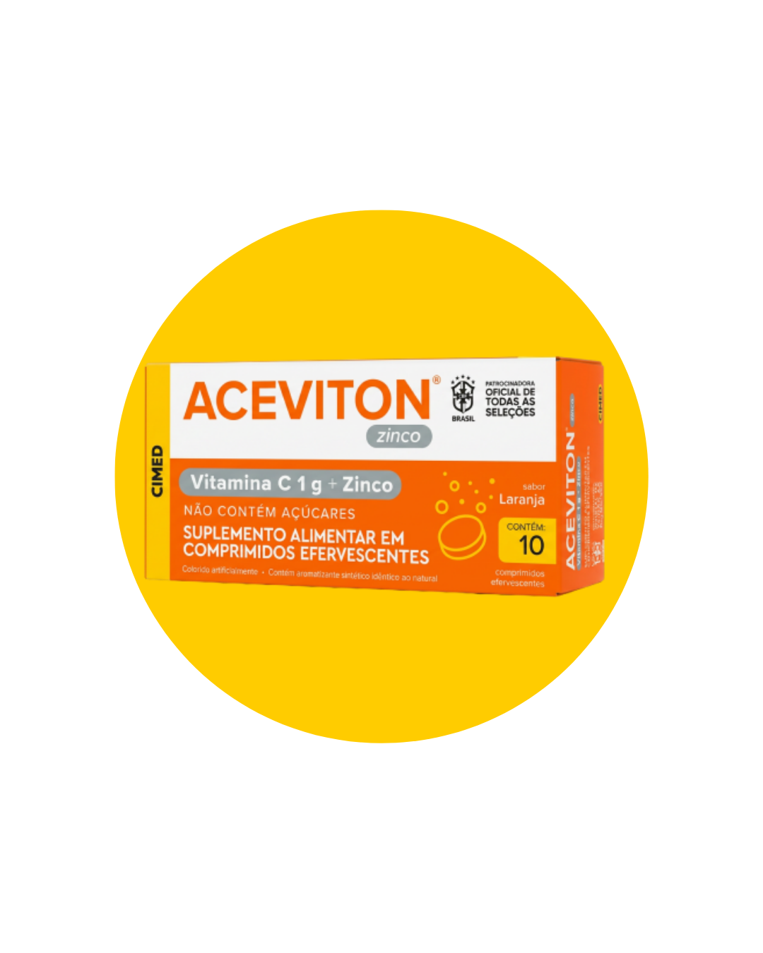 ACEVITON ZINCO C/10 COMP EFERVESCENTE