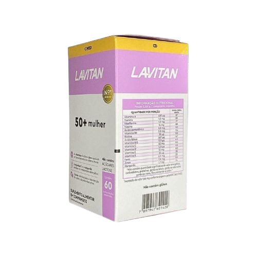 LAVITAN 50+ MULHER C/60 CAPS - CIMED