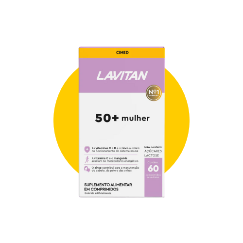 LAVITAN 50+ MULHER C/60 CAPS - CIMED
