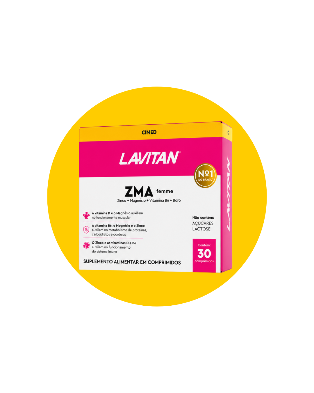 LAVITAN ZMA FEMME C/30 COMP - CIMED