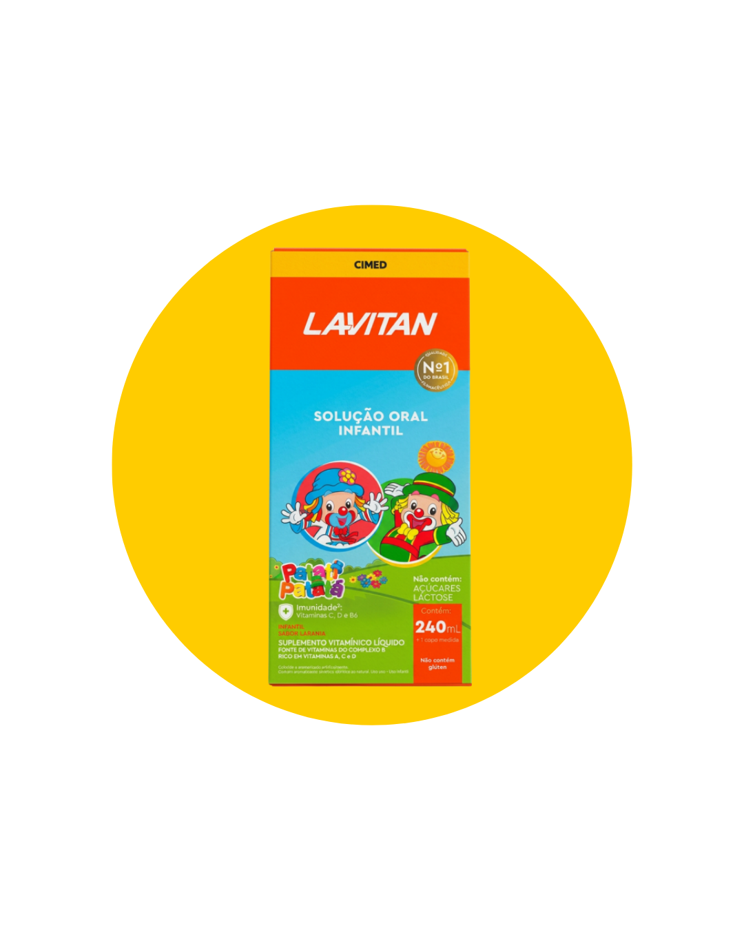 LAVITAN KIDS LARANJA 240ML