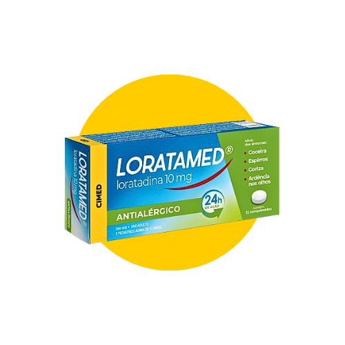 LORATAMED 10MG CX C/12 COMP - CIMED