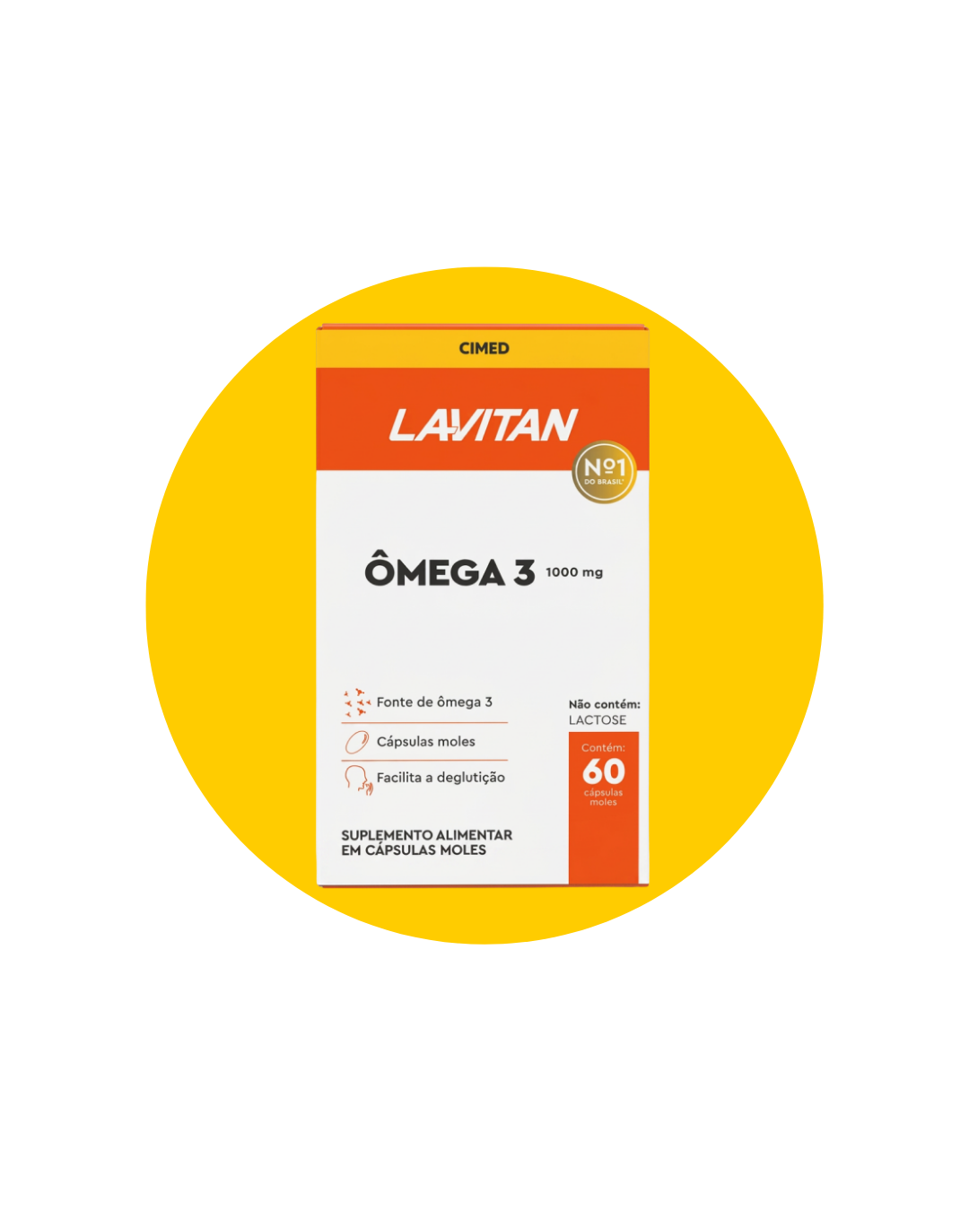 LAVITAN ÔMEGA 3 C/60 CÁPSULAS