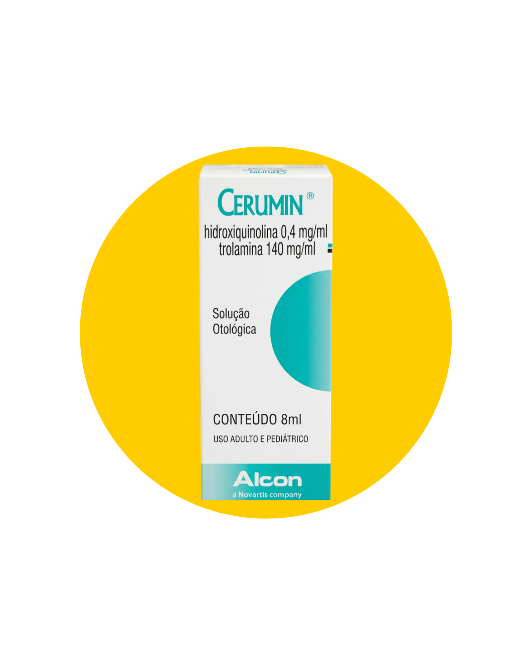 CERUMIN SOLUÇÃO OTOLÓGICA 8ML