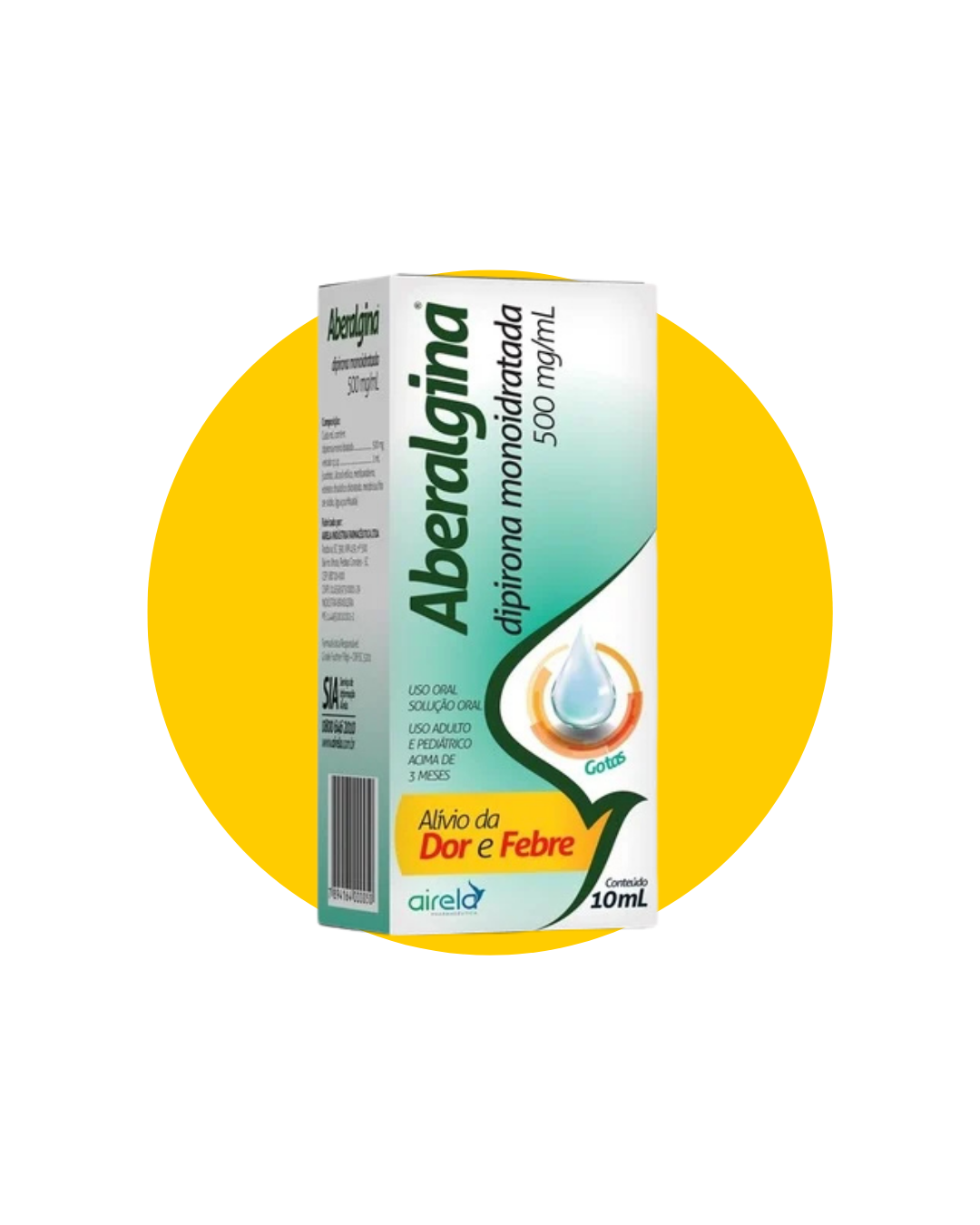 ABERALGINA 500MG GOTAS 10ML