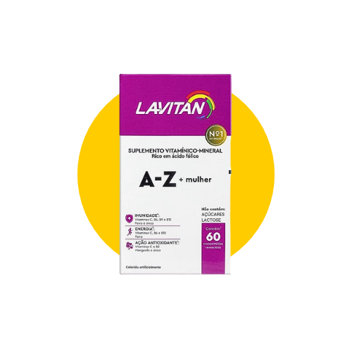 LAVITAN A-Z MULHER C/60 CAPS - CIMED