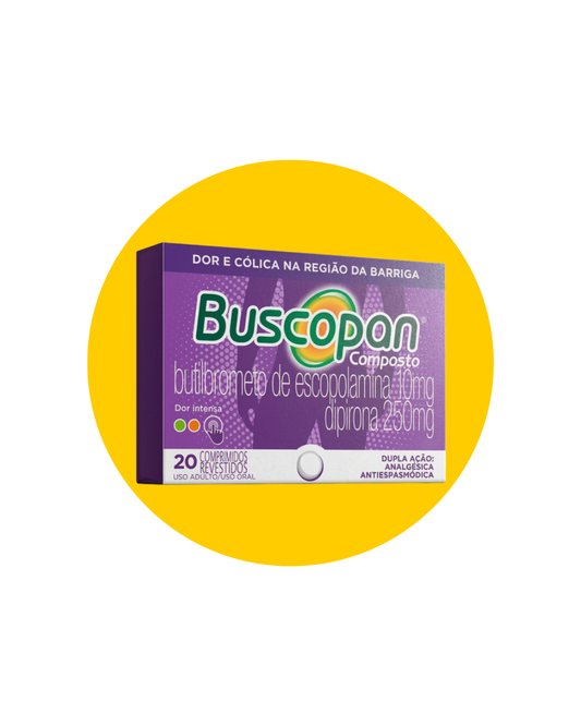 BUSCOPAN COMPOSTO 10MG + 250MG C/20 COMP
