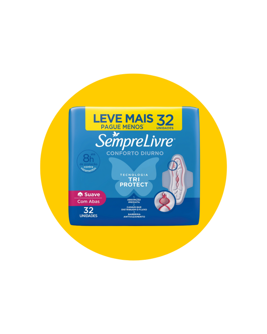ABSORVENTE SEMPRE LIVRE SUAVE 32UN