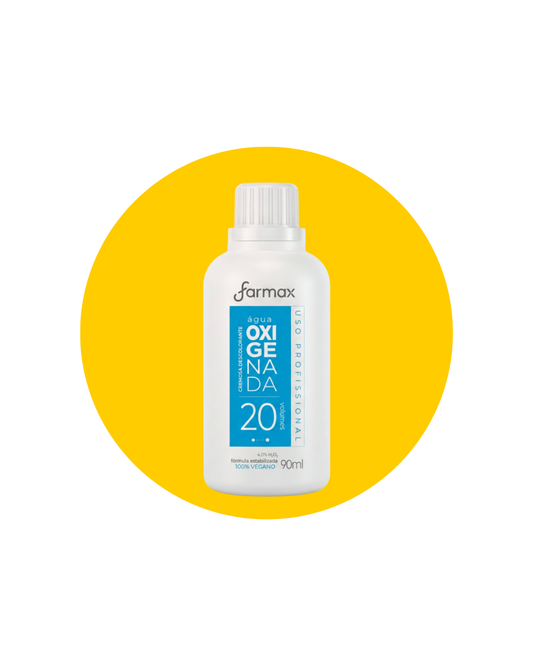 AGUA OXIGENADA 20 VOLUMES 90ML - FARMAX