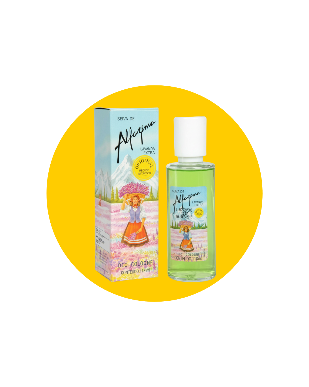 ALFAZEMA ORIGINAL 118ML - PHEBO