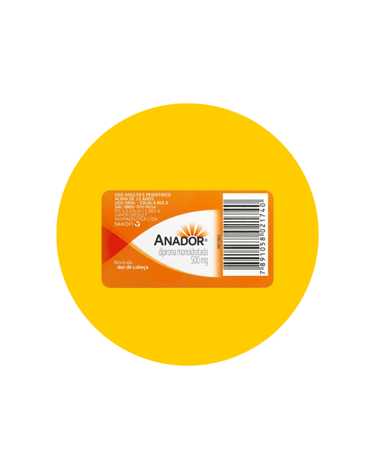 ANADOR 500MG C/4 COMP