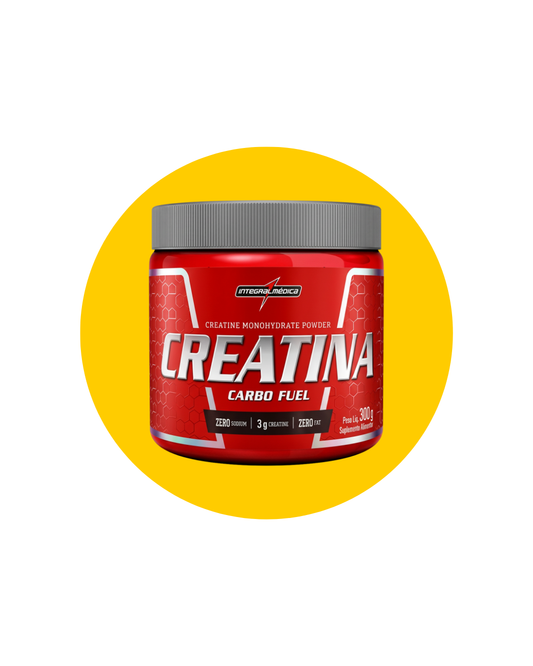 CREATINA CARBO FUEL NEUTRO 300G - INTEGRALMÉDICA