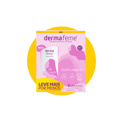 KIT DERMAFEME TUTTI-FRUTTI 2X200ML - CIMED