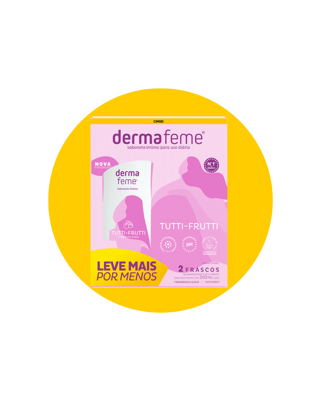 KIT DERMAFEME TEEN 200ML