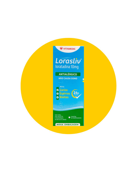 LORASLIV 10MG C/12COMP - VITAMEDIC