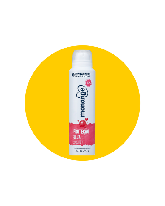DESODORANTE AEROSSOL PROTEÇÃO SECA 150ML - MONANGE