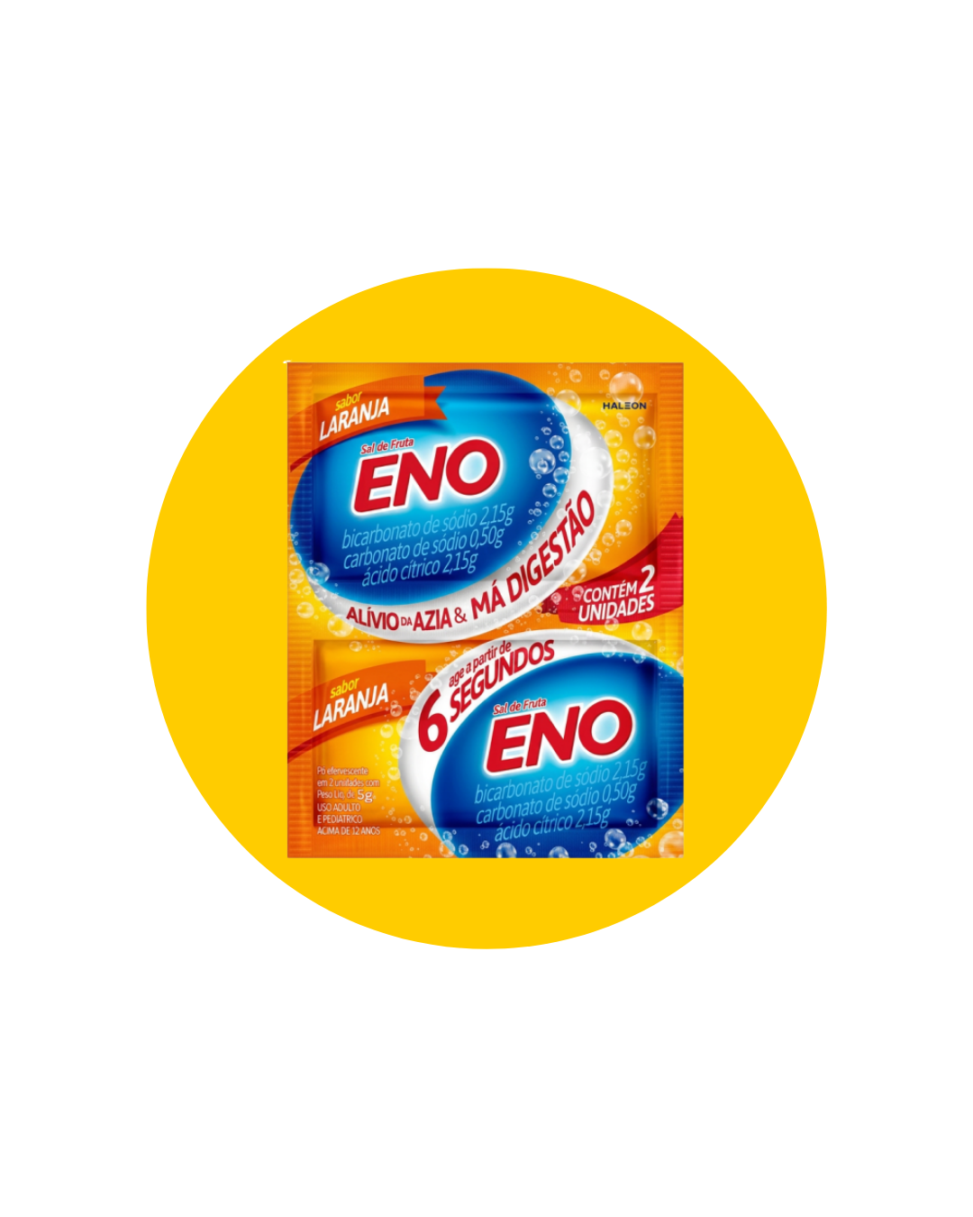SAL DE FRUTA ENO LARANJA C/2