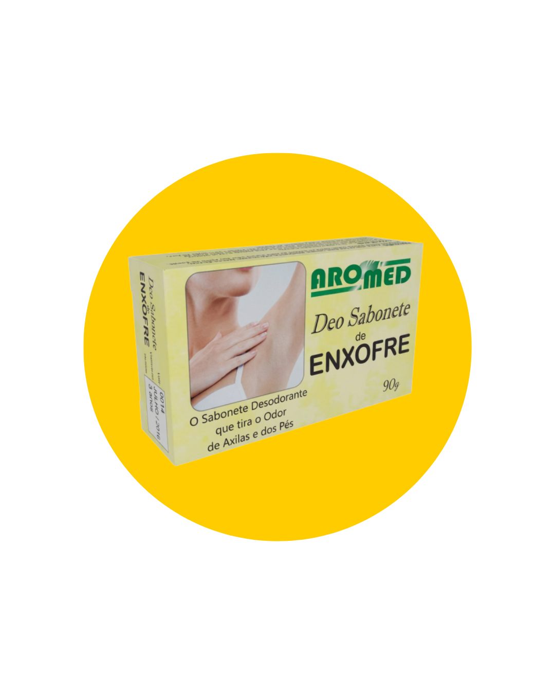 SABONETE DE ENXOFRE 90G - AROMED