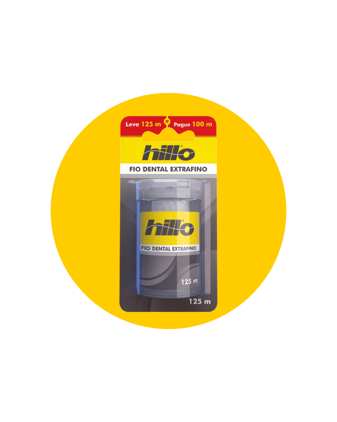 FIO DENTAL EXTRA FINO 125M - HILLO