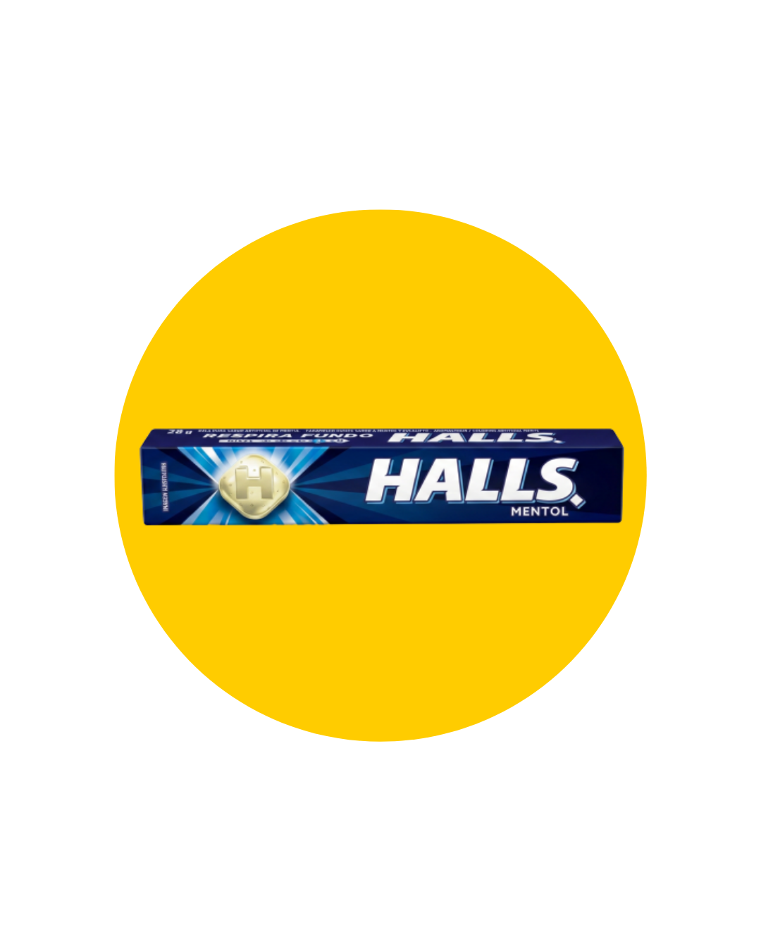 BALA HALLS MENTOL 28G