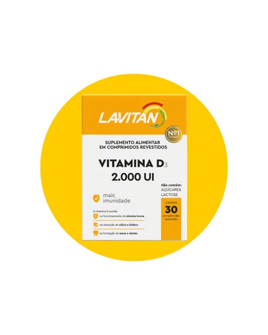 LAVITAN VITAMINA D 2.000UI C/30 COMP