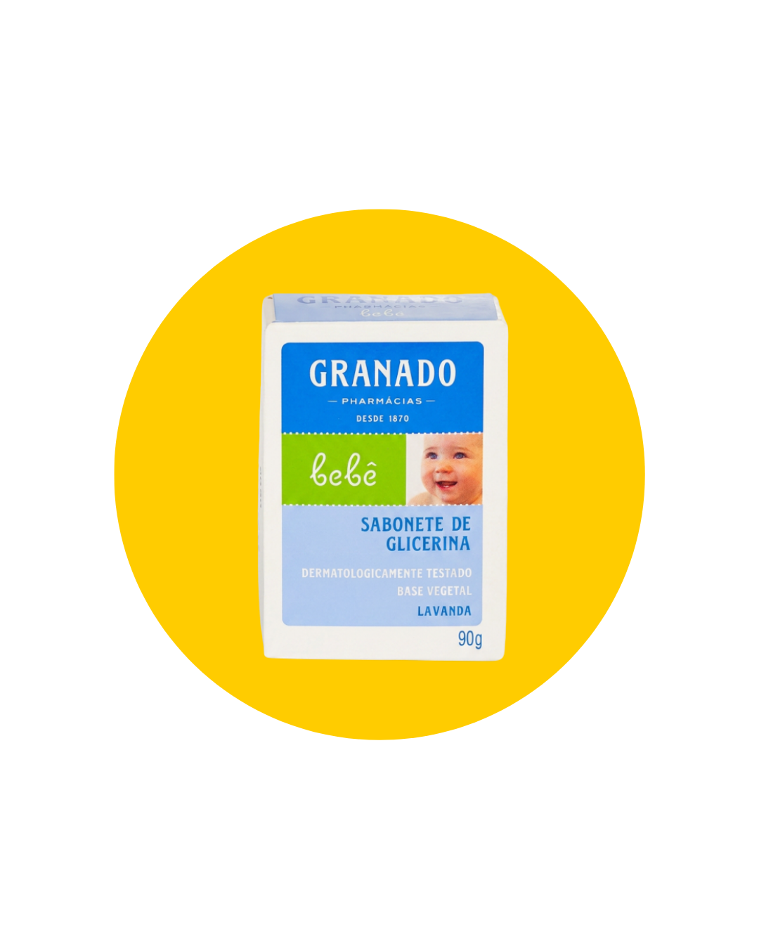 SABONETE DE GLICERINA LAVANDA 90G - GRANADO