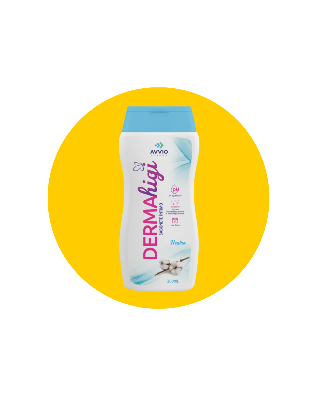 SABONETE INTIMO NEUTRO 200ML - DERMAHIGI