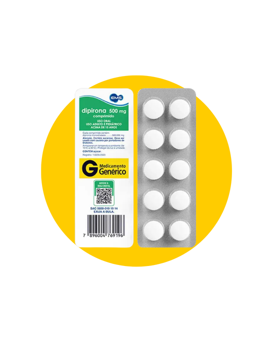 DIPIRONA SÓDICA 500MG C/10 COMP - LEGRAND
