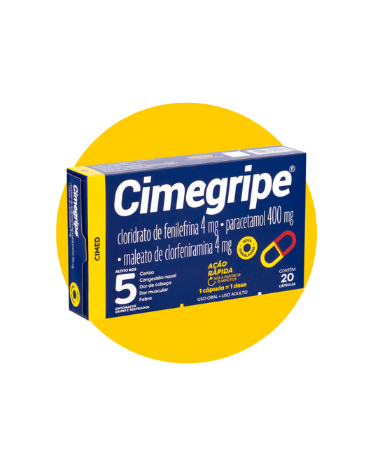 CIMEGRIPE 400+4+4MG C/20 COMP