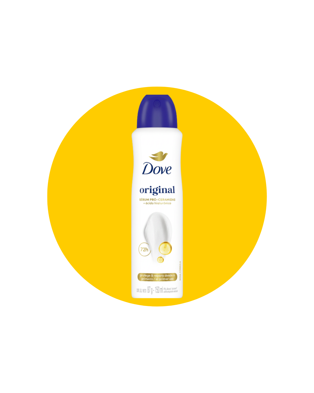 DESODORANTE AEROSSOL ORIGINAL 150ML - DOVE