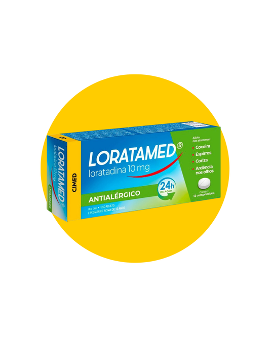 LORATAMED 10MG CX C/12 COMP - CIMED