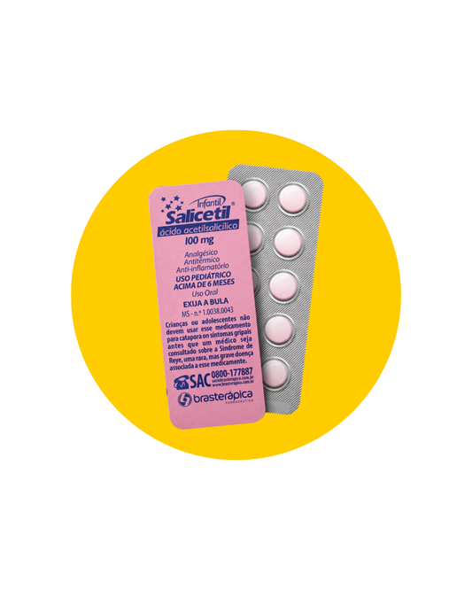 SALICETIL 100MG C/10 COMP